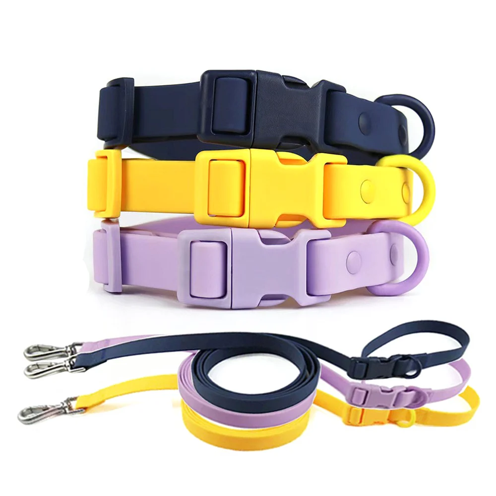 Durable and High Quality Training Rope Dog with Anti slip Fur Adjustment Pet Customized Dog Rope Dog Collar and Belt Set