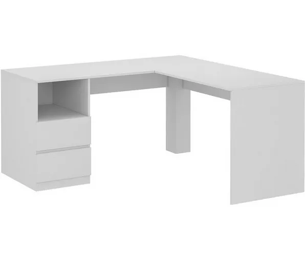 Durable home office goods space saving office desk 2022 new series F-Kulltorp Corner Study Desk-White