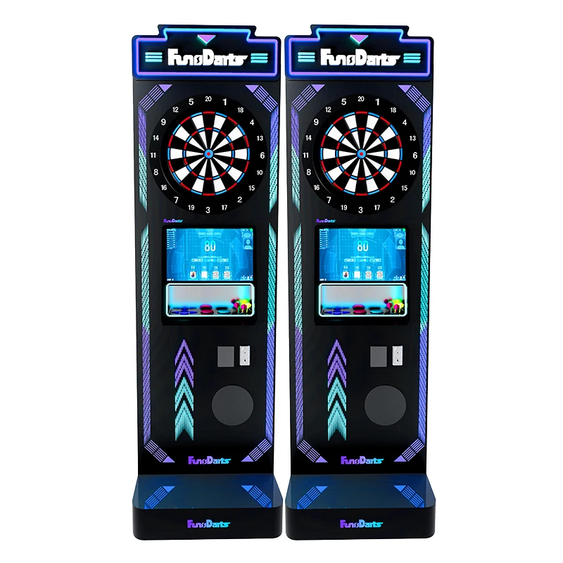 Guangzhou Soft Tip Darts-machine With Camera Vending Machine Shooting Target Electronic Dart Board Smart Stand Dart Machine