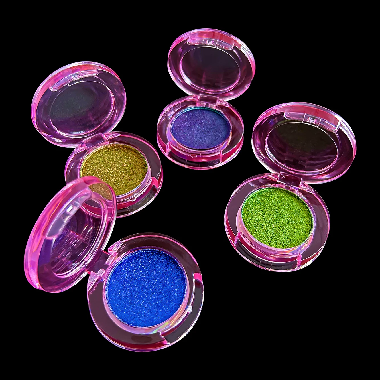 Private Label Eye Shadow Single Custom Chrome Eyeshadow Single Pressed Chameleon Eyeshadow
