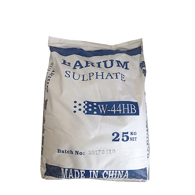 White Barytes natural barium sulfate for brake pad