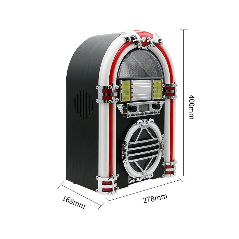 multifunctional wurlitzer Standing Digital w/built in speaker FM radio CD player and  retro jukebox machine