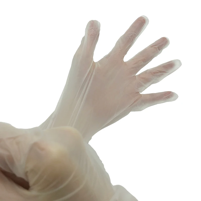 Manufacturer Kitchen Household Clean Food Grade Vinyl Gloves Powder Free PVC Gloves Examination Gloves