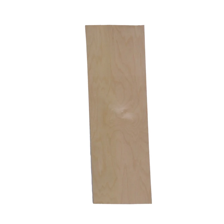Widely Used Pure Maple Stained Skateboard Deck Veneer Wholesale