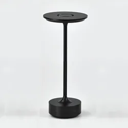 Popular design cordless table lamp  can customize color restaurant battery LED table lamp modern
