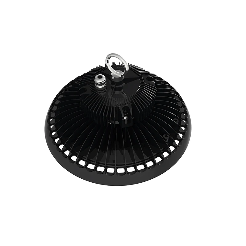 AL+PC dimmable led ufo lights smart control UFO high bay light round design with mesh control by app