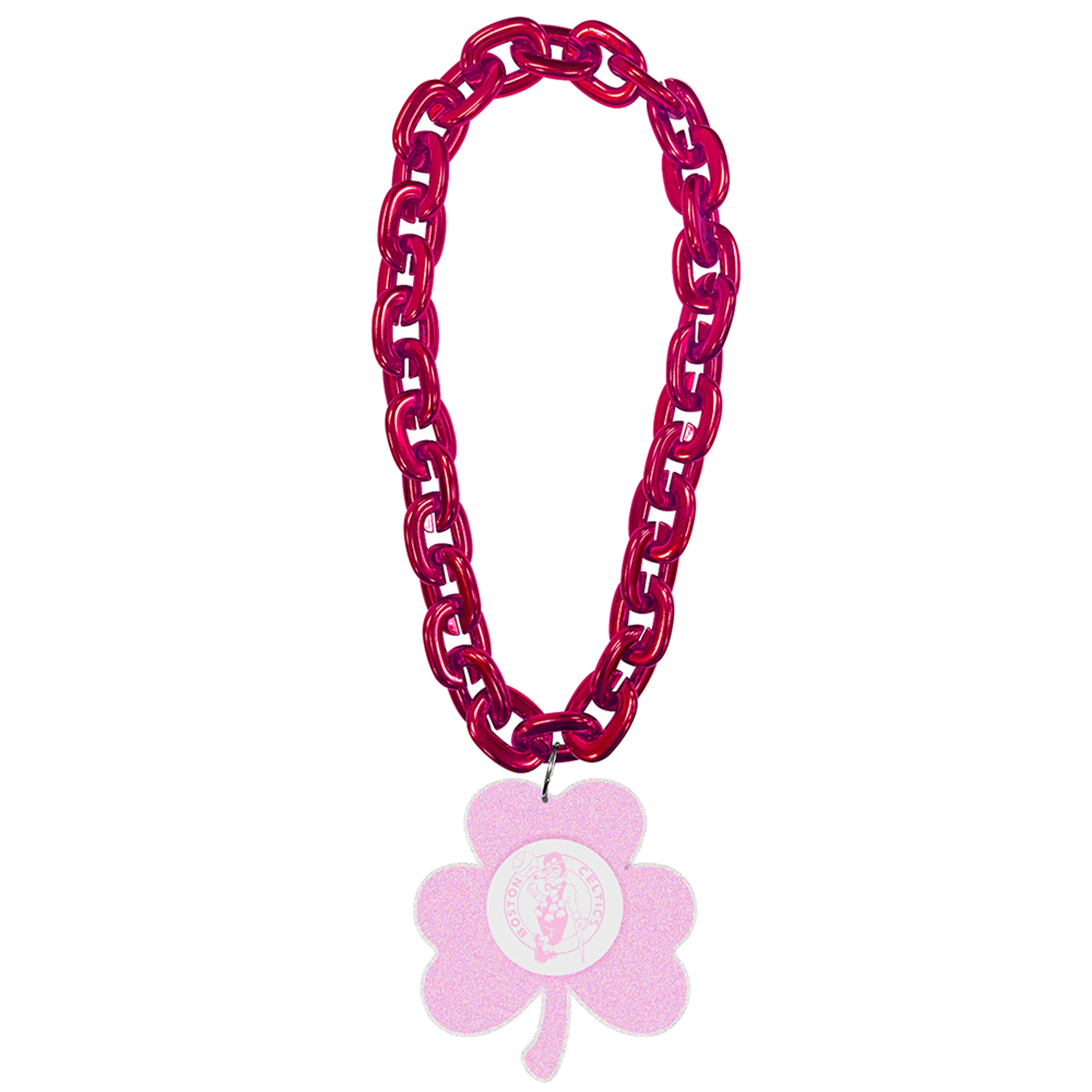 Custom Shiny LOGO Gold Plastic Necklace 3D Foam Fanchain for Championship&Town&Election Parade