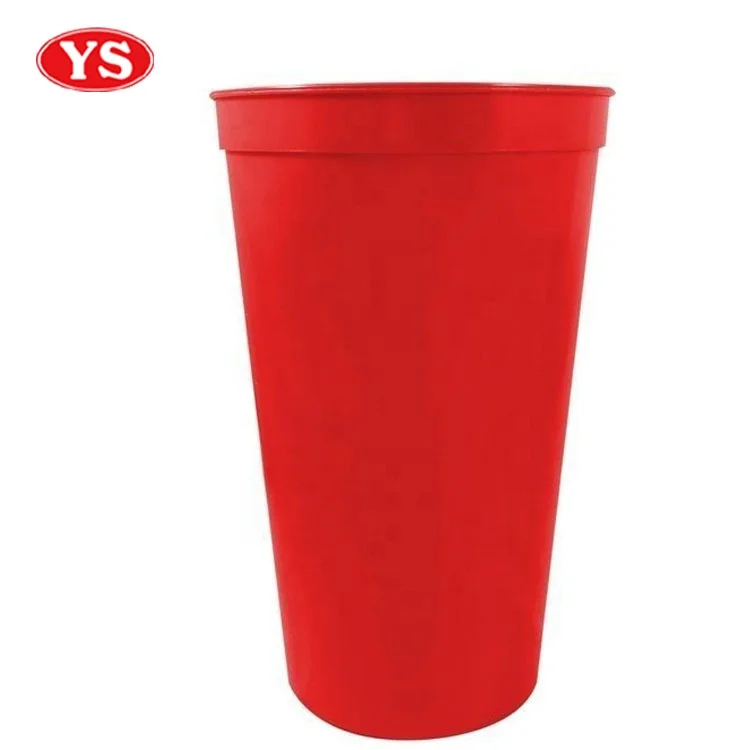 promotional orange plastic cup 650ml