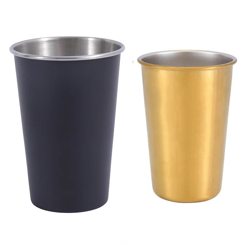 Pint Mug Color Change 600ml Party World Cups Beach Reusable Metal Aluminium Custom Beer Cup Advertising Shot cup 400ml 500ml 600
