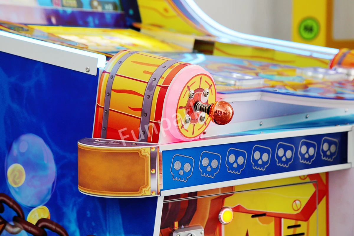 Indoor Arcade Game Center Equipment Islano Rancer Push Ball Lottery Machine