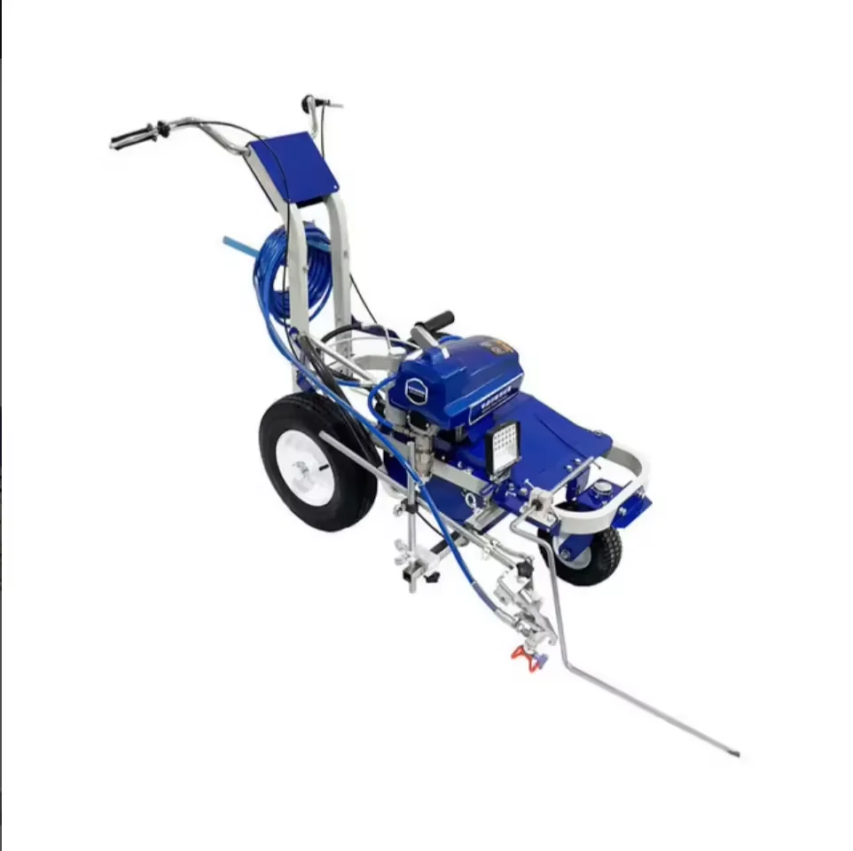 Hot Sale  Cold Paint Ride On Spray Gun Road Marking Machine Airless Spray Traffic Line Cold Paint Road Marking Machine For Road