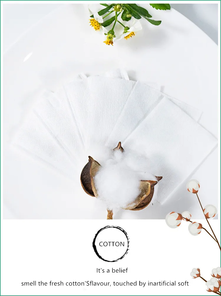 cotton make up remover pads