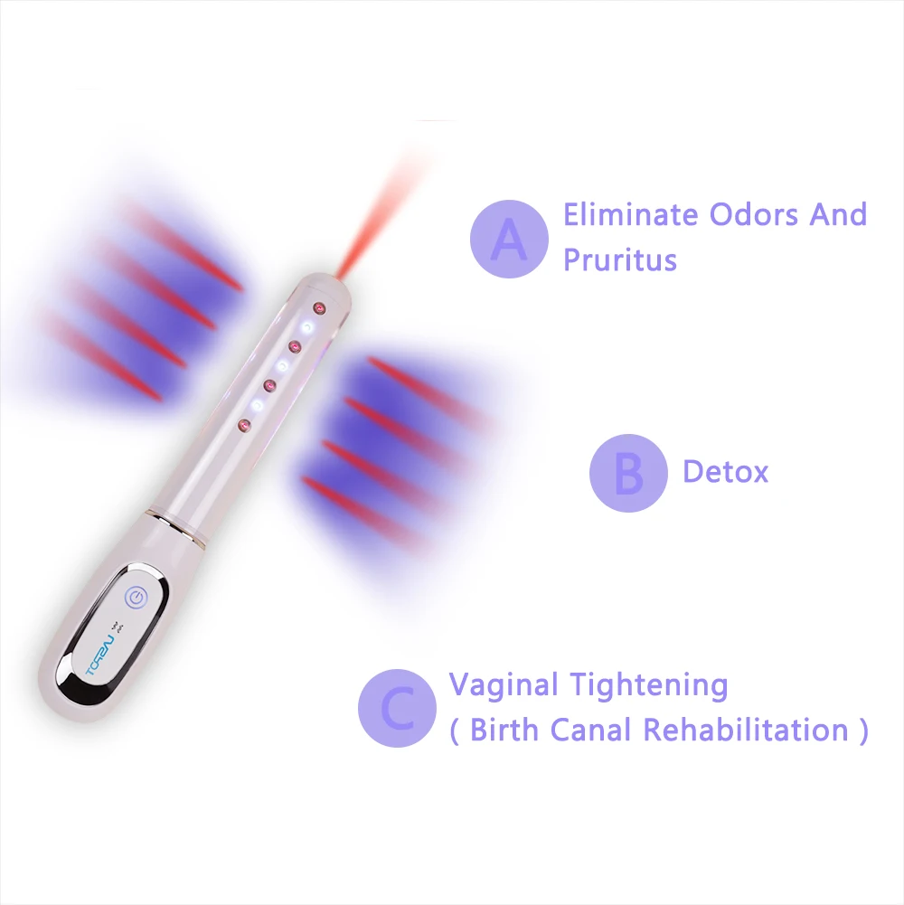 At Home Vaginal Tightening Machine Laser Vagina Tighten Rejuvenation Wand Gynecological Vaginitis Infection Treatment for Women