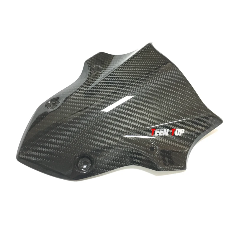 Teentop carbon fiber  Motorcycle parts carbon fiber windshield  windscreen Air Wind Deflector  for Kawasaki Z900
