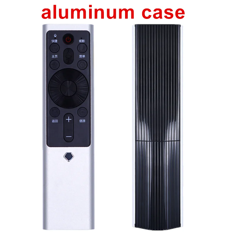 Новинка, лидер продаж, пульт дистанционного управления в алюминиевом корпусе для индивидуального ИК-контроллера с функцией голоса NEC Bluetoothh