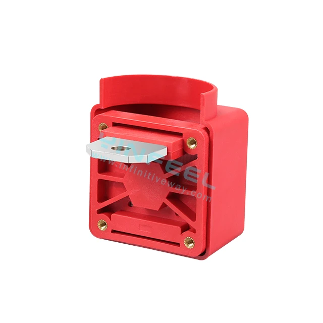 150 Amps Plastic Isolated/Fireproof M8 Brass & Copper Terminal Bolt-Model No. IF-FM8-48-3M