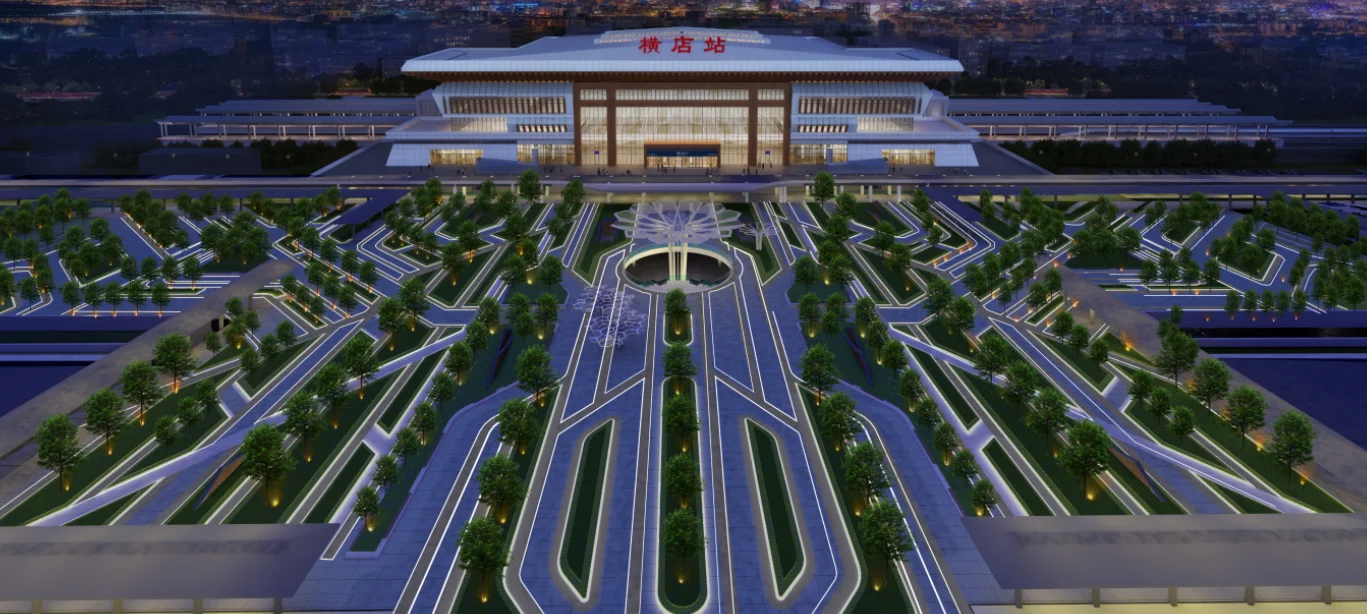 Architecture Design with prefabricated building steel structure style for airport and seaport build with their interior design