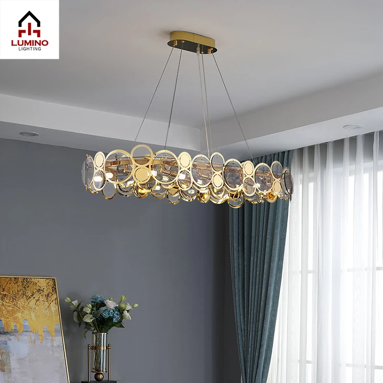 Оптовая продажа с фабрики новый дизайн современная роскошная металлическая люстра для