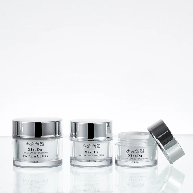 
Guangzhou Luxury PET Plastic Cosmetic Containers Customized Size Cosmetic Packaging 