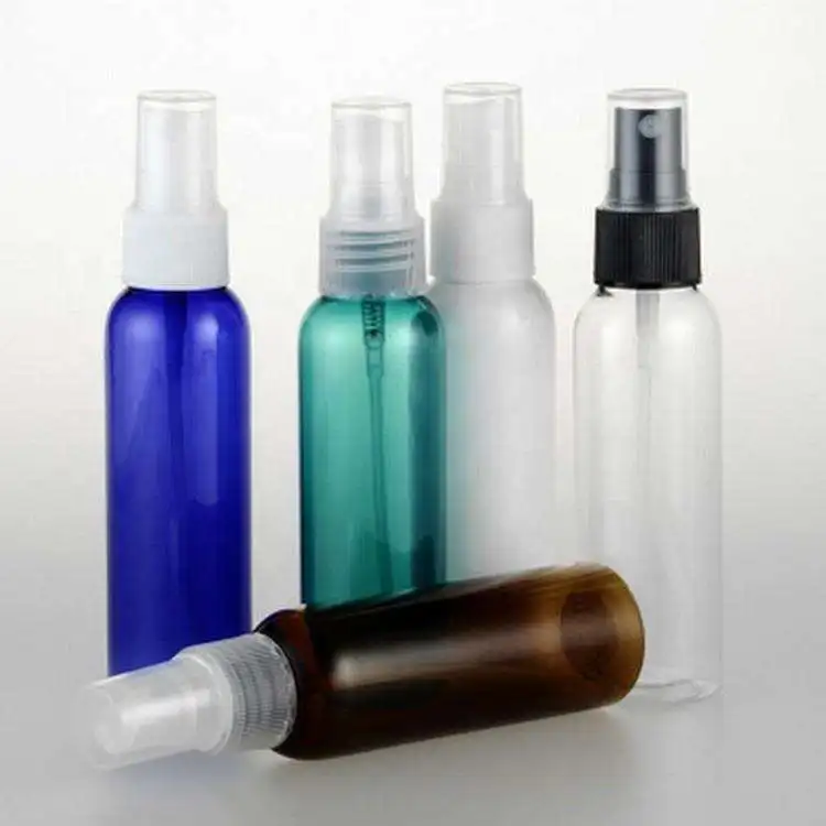 Wholesale plastic punp sprayer bottles pet plastic cosmetic empty bottle for beauty packaging
