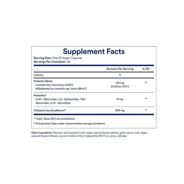 Probiotic, Prebiotic & Postbiotic for Gut Health, Digestive Regularity, Bloat Relief, Immune Support,OEM/ODM