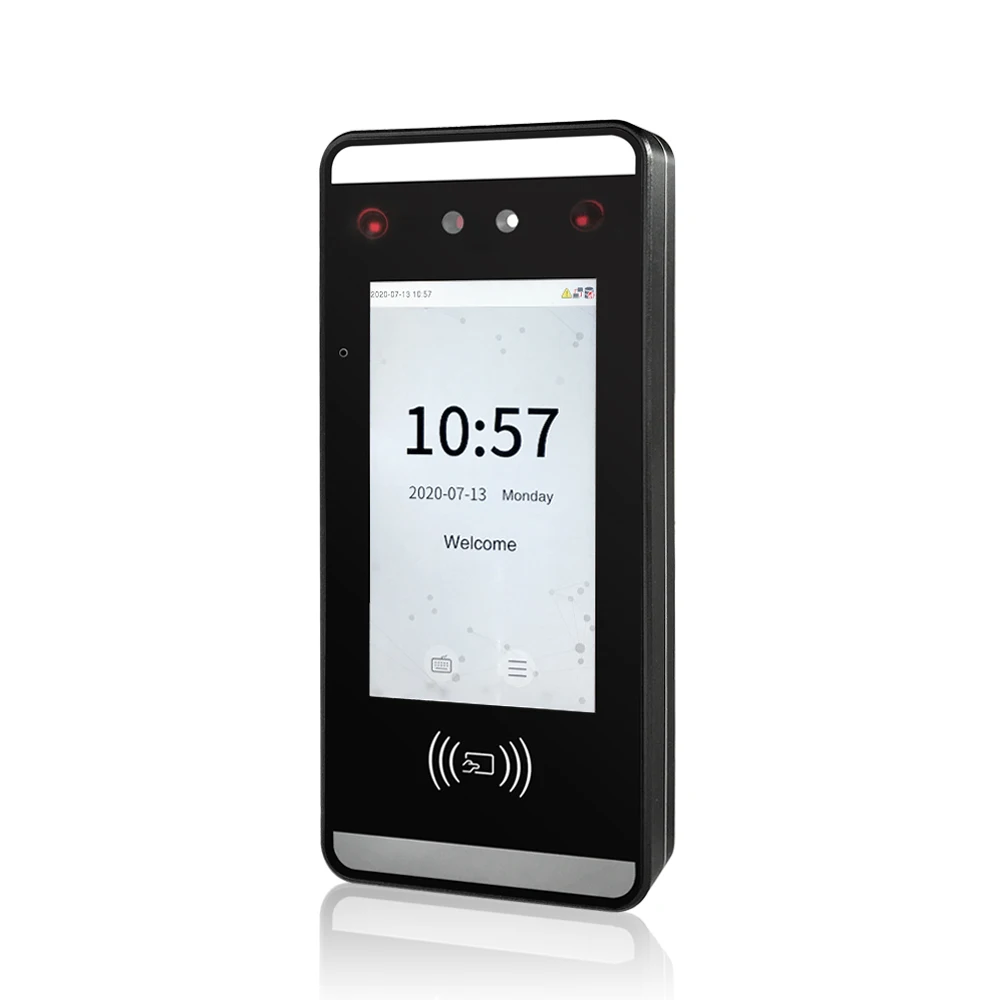 Маскированная система распознавания лица FA6000, используемая для управления доступом к двери и управления посещаемость