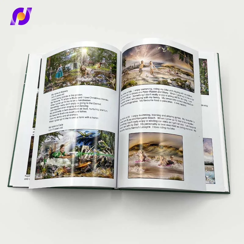 Оптовая Продажа с фабрики печать в твердом переплете на журнальном столике Книга