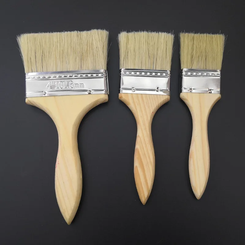 Natural bristle brush animals oil absorbing brush paint brushes