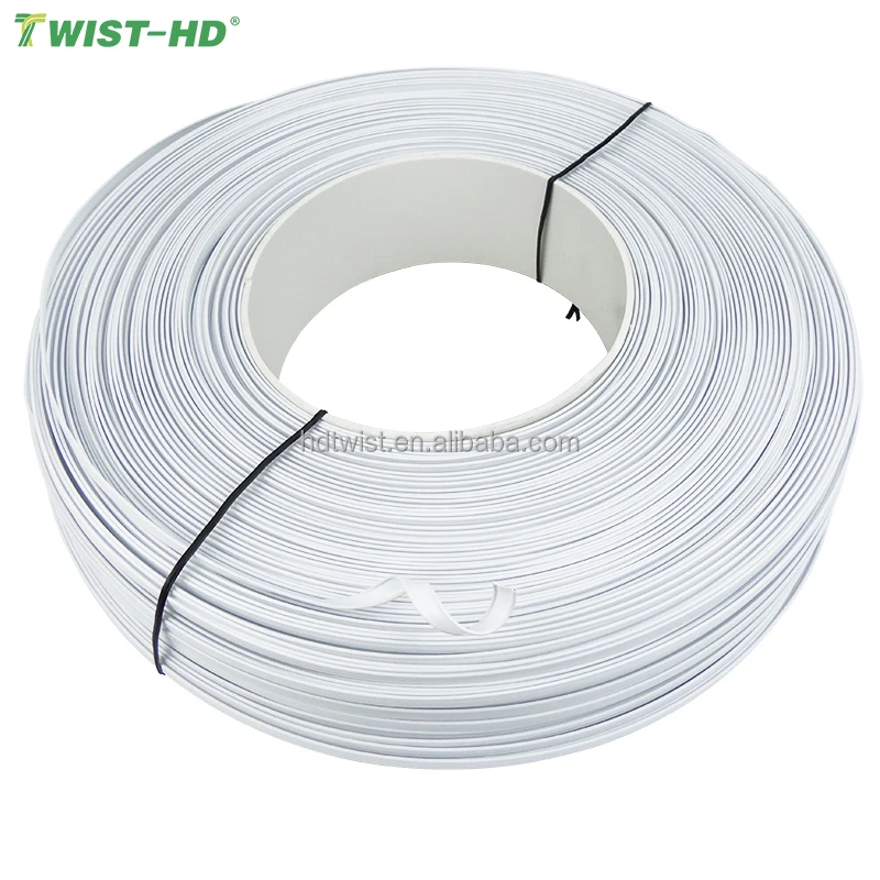 2024 factory hot selling Twist-HD  Roll -Double Wire twist ties/clip band/twistband