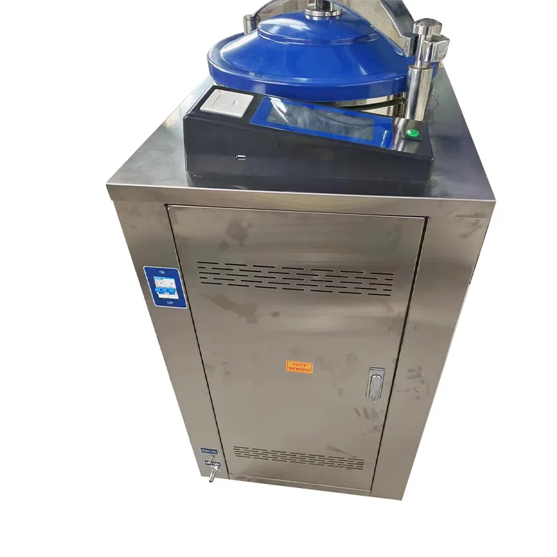 Medical grade autoclave machine laboratory vertical autoclave with digital display