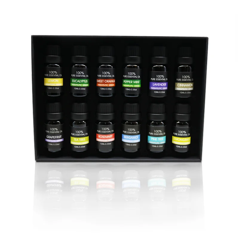 Essential Oils Set Gift 10ml Aromatherapy Oil Setift &