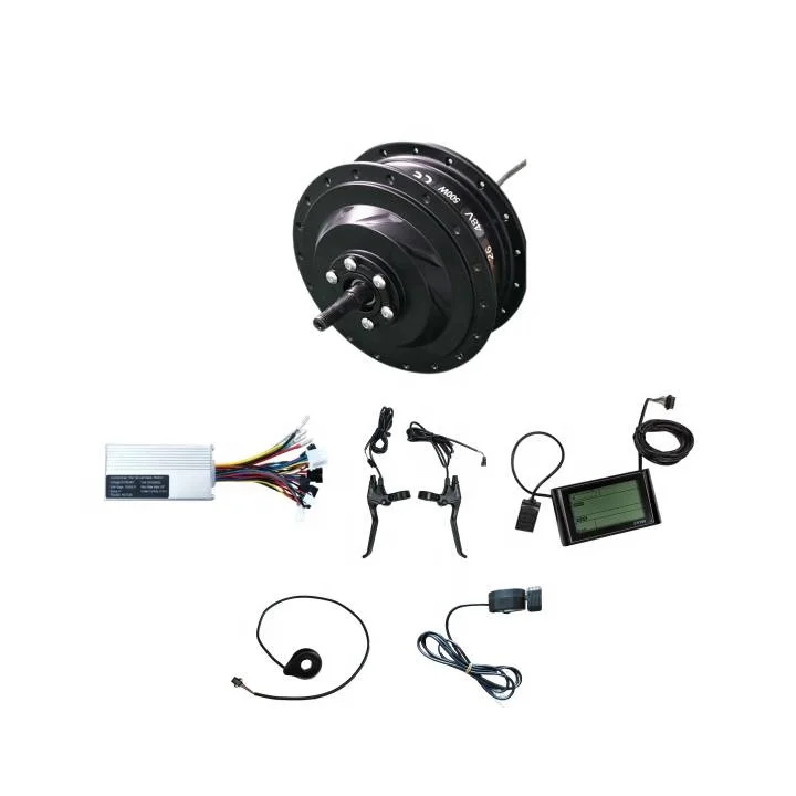 CE RoHS Approved Ebike Kit 500W Bicycle Hub Motor Set Electric Bike Parts Electric Conversion Kit For Bike