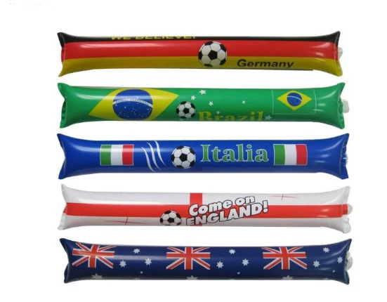 custom printing bang bang sticks PE disposable cheering sticks for advertising