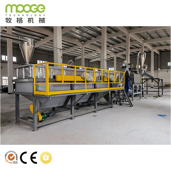 RPE RPP Production line waste PP PE bottle recycling machine