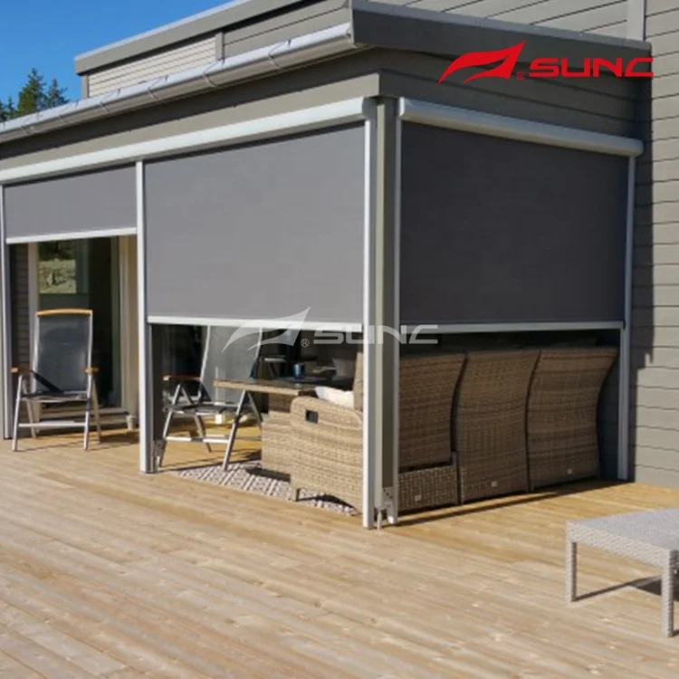 Roller blind luxury smart dual roller blinds 100% blackout day night window electric motorized window blinds