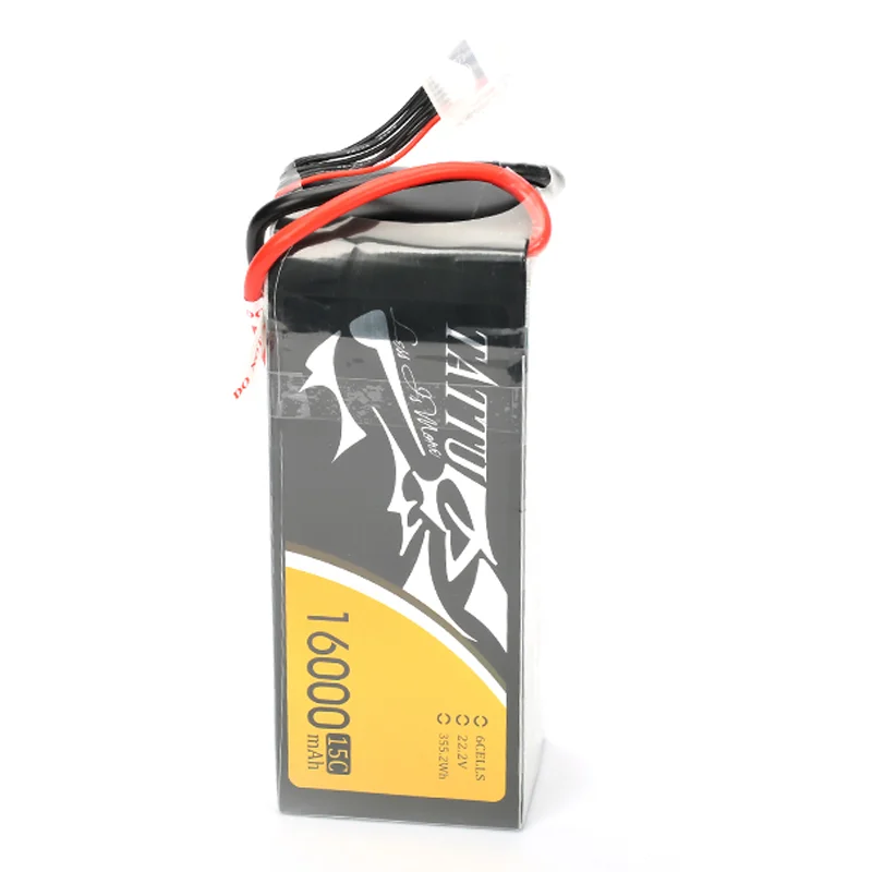 Tattu 6S 15C 25C 22.2V 10000mAh 12000mAh 16000mAh 22000mAh 30000mAh Lipo battery for drone agriculture