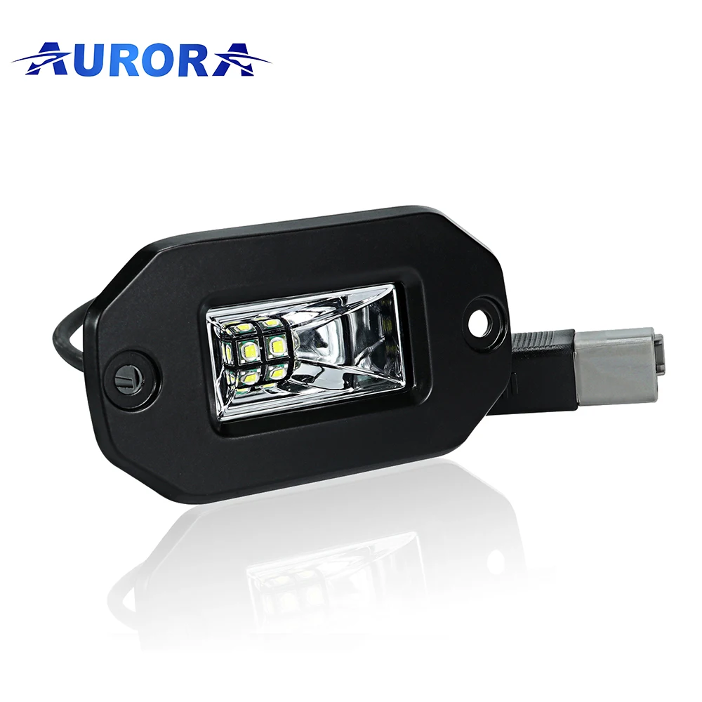 AURORA L-E13T 2 Inch Single Row Waterproof Offroad Scene LED Light