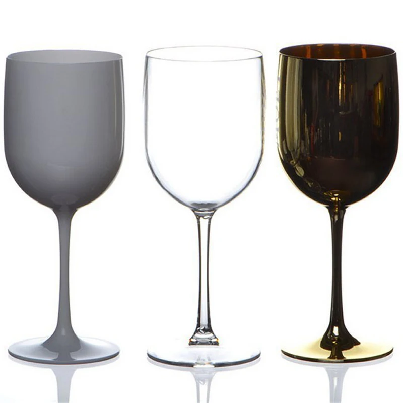 Reusable Acrylic Plastic Champagne Flute With Custom Logo