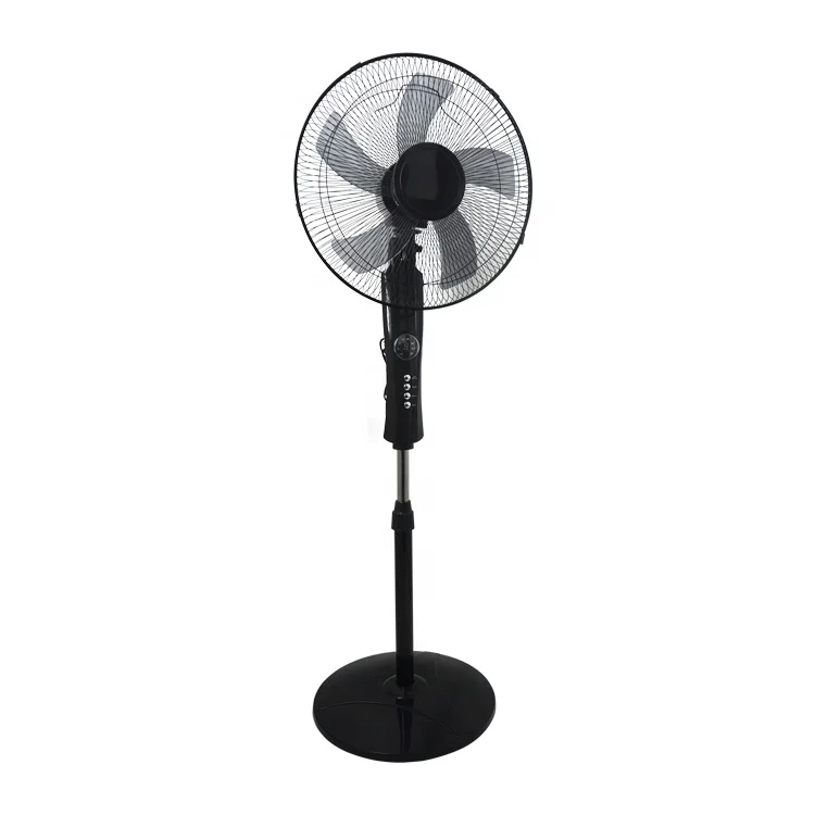 Industrial pedestal price plastic floor 16 inch elegant appearance home standing fan with remote control