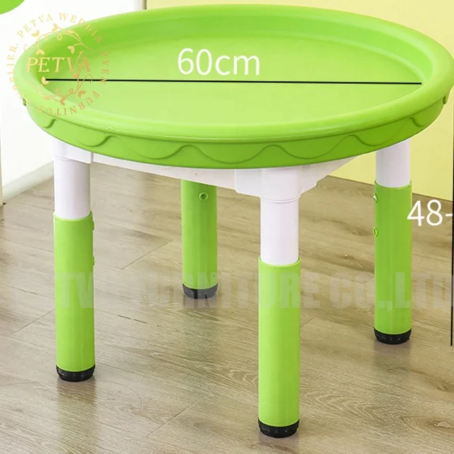 Blue 1.2M length school tables and chairs for kids children plastic table for kids
