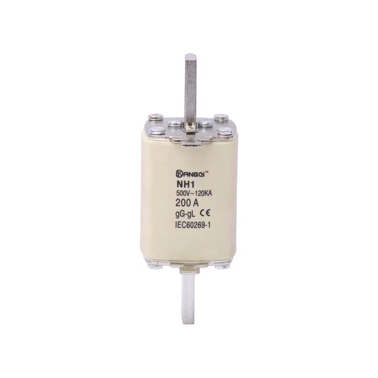 HRC fuse link  NH1 250A CE/ROHS size 1  NT1 knife balde fuse