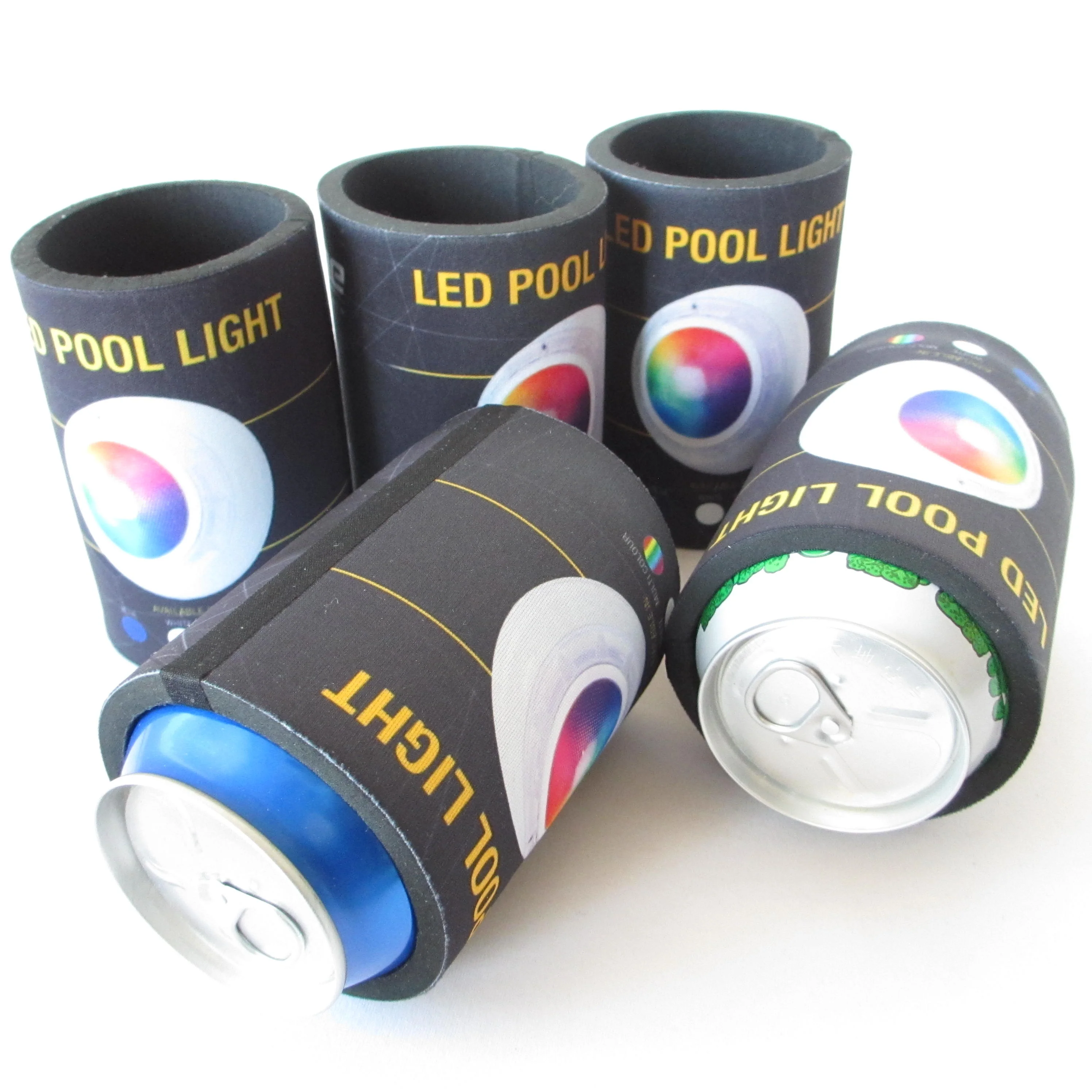 neoprene stubby cooler , Stubby can Holder with heated adhesive tape on the seam