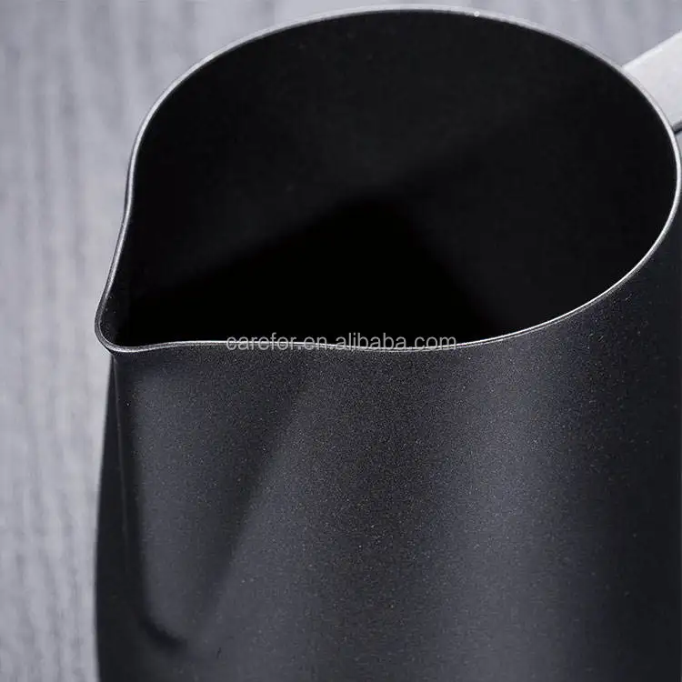Coffee Shop Supplier Professional Coffee Accessory 12oz 20oz Customized Stainless Steel Steaming Milk Pitcher