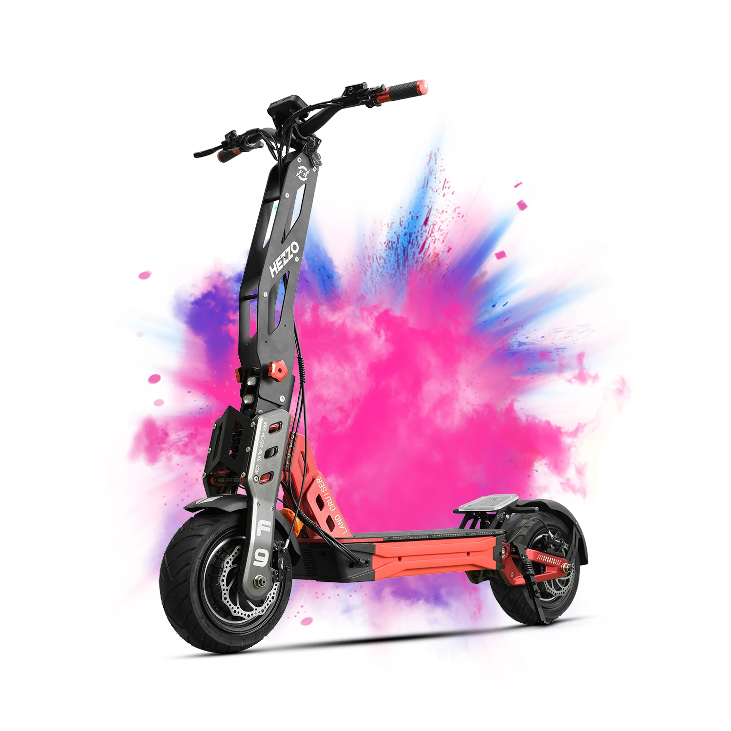 HEZZO EU USA Warehouse Escooter 60v 40Ah NFC 8000w Dual Motors Powerful 90Km/h Fat Tire Foldable Off Road Electric Scooter