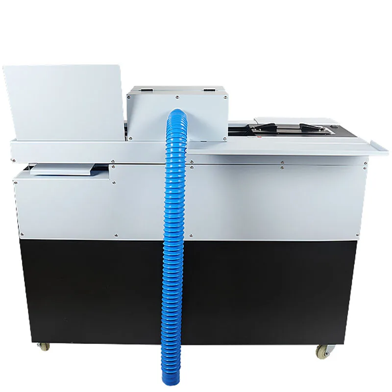 Smasmoon Update China Factory Digital A4 Perfect Hot Met Gule Book Binding Machine With Side Glue Tank