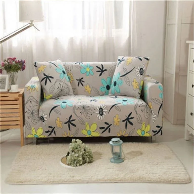 Stretch Slipcover Sectional Elastic Stretch Sofa Cover for Living Room Couch Cover L Shape Corner Armchair Cover R1573