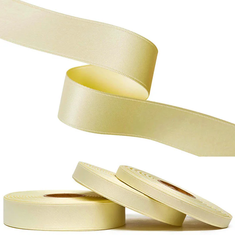 Hot sell korea single face double face 100%polyester silk satin ribbon wholesale satin ribbon suppliers