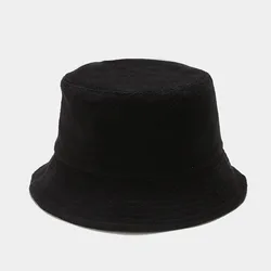 Terry Towel Packable Bucket Hat Terrycloth Sun Hat Plain Colors for Men Women
