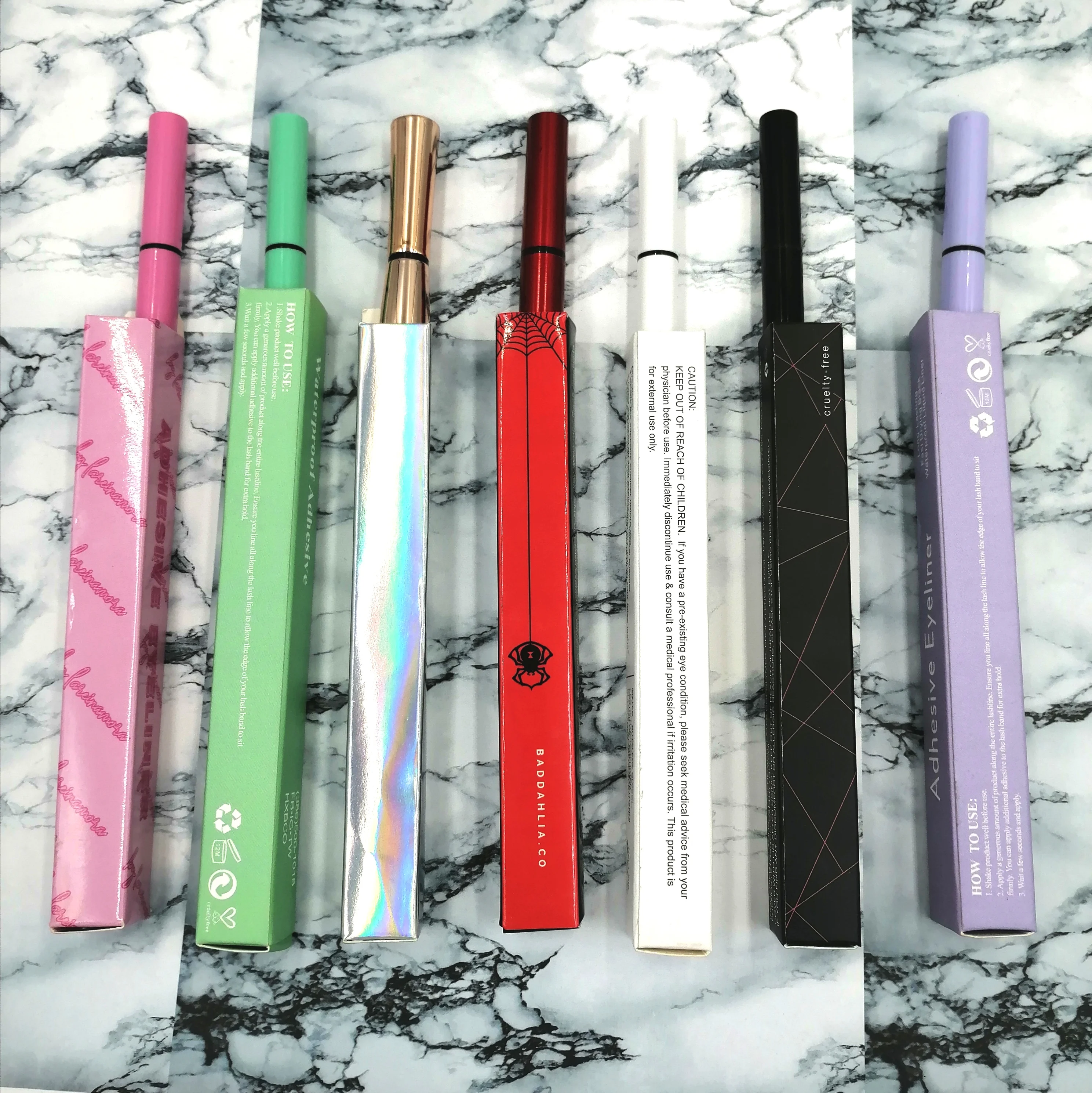 Самый лучший продавая черный прозрачный Водостойкий карандаш для подводки глаз клей-карандаш Косметика oem красочная