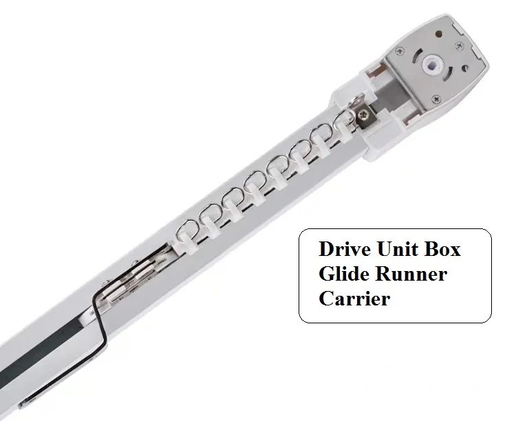 Smart control wifi google knx zigbee control curtain motor for electric curtain system and automatic curtain opener